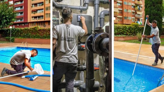 mantenimiento de piscinas comunitarias en Barcelona